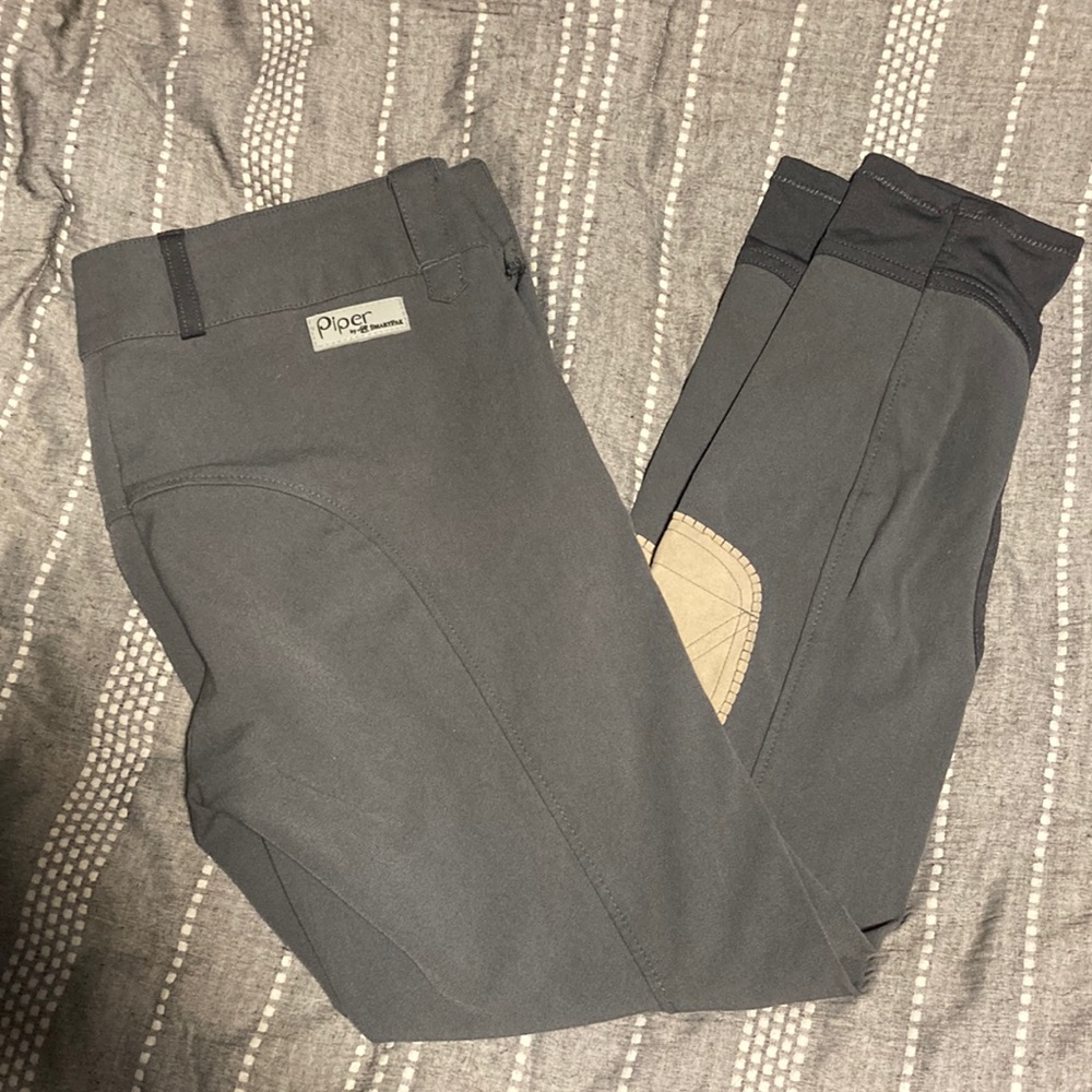 Piper by Smartpak Breeches Side Zip Knee Patch 28L